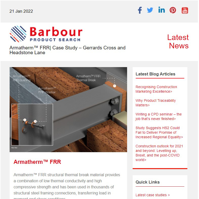 Armatherm™ FRR|  Case Study – Gerrards Cross and Headstone Lane